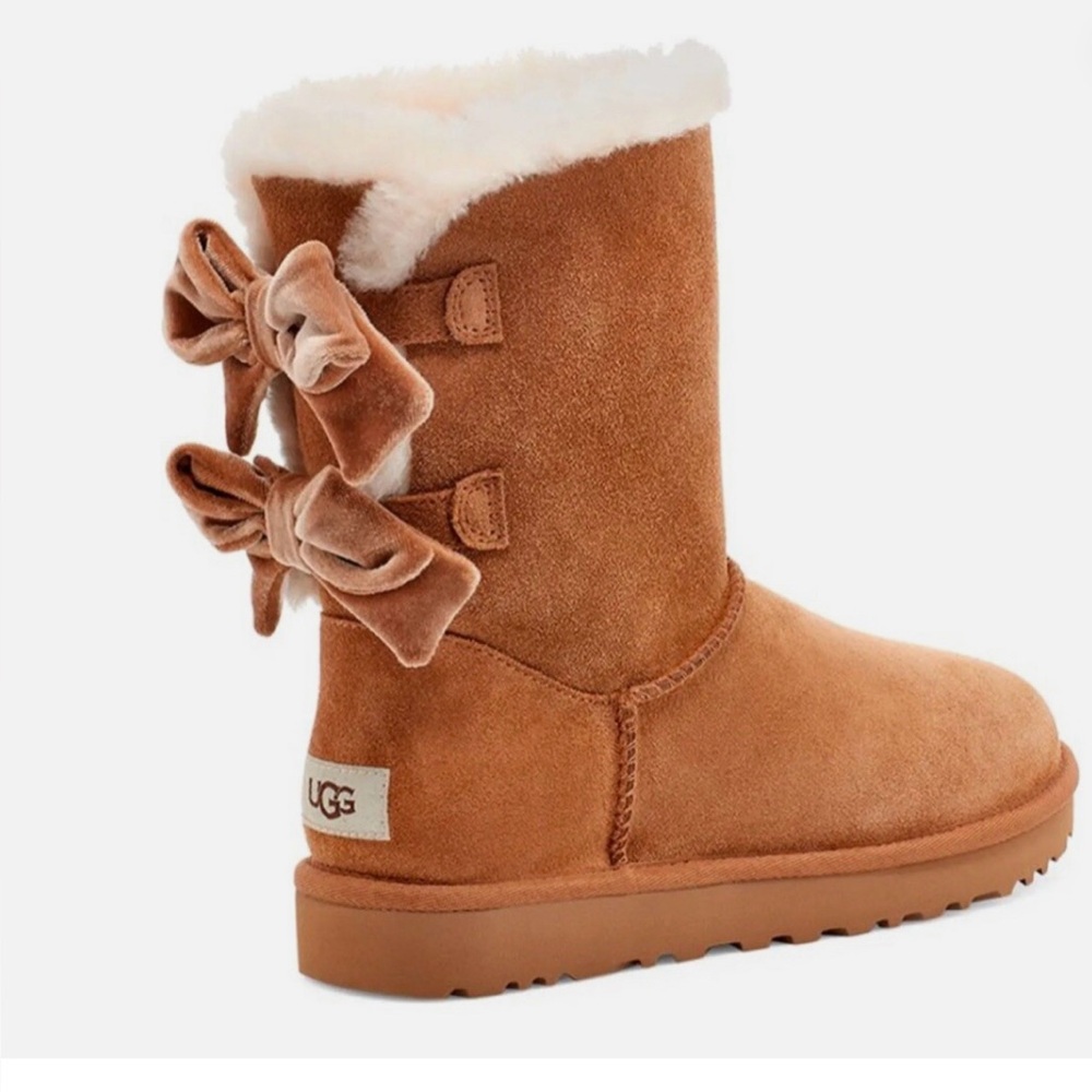 UGG Bailey Bow II Boot with Velvet Bows
